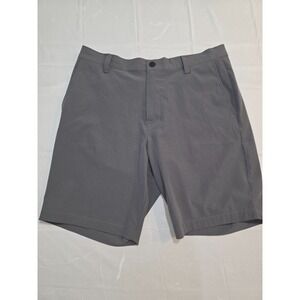 Banana‎ Republic Mens Performances Shorts Gray 36 Stretch Wardrobe Essential